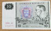 Schweden 10 Kronor Banknote -