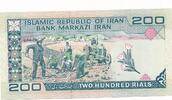 Iran 200 Rials (ab 1982) Banknote unc 33.47 元 含税 ＋  83.67 元 运费