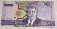 Turkmenistan 50 Manat Banknote -