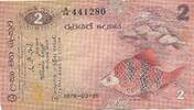 Ceylon 2 Rupien Banknote -