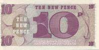 Großbritannien 10 New Pence Banknote -