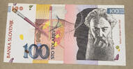 Slowenien 100 Tolarjew Banknote -