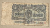 Tschechoslowakei 3 Korun Banknote -
