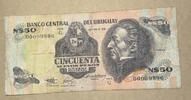 Uruguay 50 Nuevos Pesos Banknote -