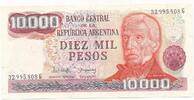 Argentinien 10.000 Pesos Banknote -