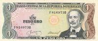 Dom. Republik 1 Pesos Oro Banknote -