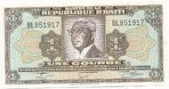 Haiti 1 Gourde Banknote -