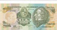 Uruguay 100 Nuevos Pesos Banknote -