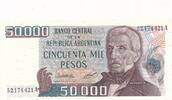Argentinien 50.000 Pesos Banknote -