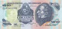 Uruguay 50 Nuevos Pesos Banknote -
