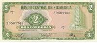 Nicaragua 2 Cordobas Banknote -