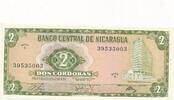 Nicaragua 2 Cordobas Banknote -