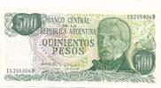 Argentinien 500 Pesos Banknote -