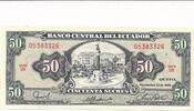 Ecuador 50 Sucres Banknote -