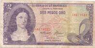 Kolumbien 2 Pesos Oro Banknote -