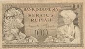 Indonesien 100 Rupie Banknote -