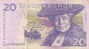Schweden 20 Kronor Banknote -
