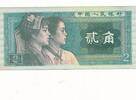 China 2 Jiao 1980 Banknote unc 29.29 元 含税 ＋  83.67 元 运费