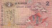 Ceylon 2 Rupien Banknote -