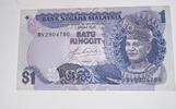Malaysia 1 Ringgit Banknote -