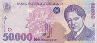 Rumänien 50.000 Lei Banknote -