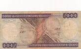 Brasilien 5000 Cruzeiros Banknote -