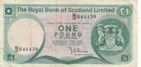 Schottland 1 Pound Banknote -