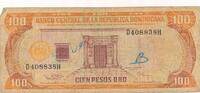 Dom. Republik 100 Pesos Oro Banknote -