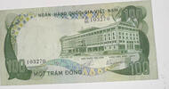 Südvietnam 100 Dong Banknote -