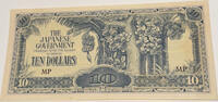Malaya-Jap.Besetzung 10 Dollars Banknote -