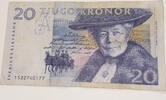 Schweden 20 Kronen Banknote -