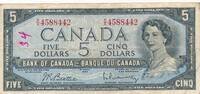 Kanada $ 5 Dollars Banknote -