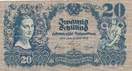 Österreich 20 Schilling Banknote -