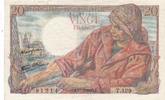 Frankreich 20 francs ''Pêcheur'' -