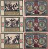 Zörbig 50 Pfennig 3 x Notgeldscheine Sachsen-Anhalt -