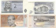 Estonien 2 und 5 Krooni 1992/1994 Eesti Pank -