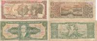 Brasilien 5 u 10 Cruzeiros Geldschein Banknote -