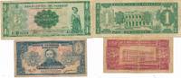 Paraguay 1 Guarani und 5 Guaranies Geldschein Banknote 2 Stück -