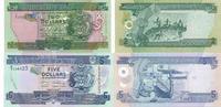 Solomon Islands 2 und 5 Dollars Geldschein Banknote 2 Stück -