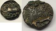 Kelten Bronze Gallien, Stamm der Senonen , Vogelmotiv Vogel -