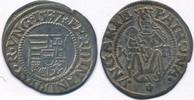 Ungarn 1 Denar Kremnitz Wappen Madonna Kind -