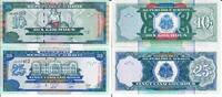 Haiti 10 25 Gourdes Banknote Geldscheine 10 25 Gourdes (beide 2000 und unc) 2 Scheine -
