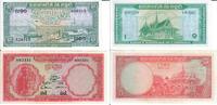 Kambodscha 1 5 Riels Banknote Geldscheine 1 5 Riels (unc) 2 Scheine -