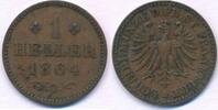 Altdeutschland Deutschland 1 Heller Freie Stadt Frankfurt -