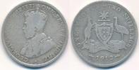 Australien 1 Florin Georg V. , London, Känguru Emu -