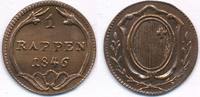 Schweiz 1 Rappen Kantonsmünzen (1803-1848) Schwyz -