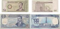 Irak 25,100 Dinars Banknoten 2 Stück Lot -
