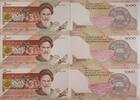 Iran 5000 Rials Banknote 3 Stück -