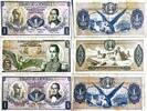 Kolumbien 1, 5, 1 Peso Banknote -