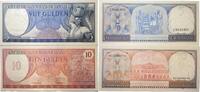 Suriname 5,10 Gulden Banknoten 2 Stück Lot -